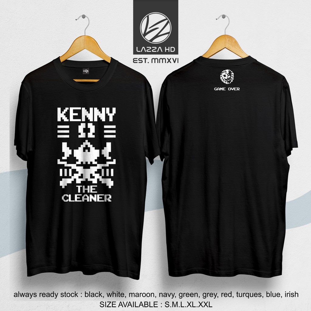 T Shirt Kenny Omega 8bit Njpw Game Over The Cleaner Best Selling Distro Shopee Singapore - mmx tshirt roblox