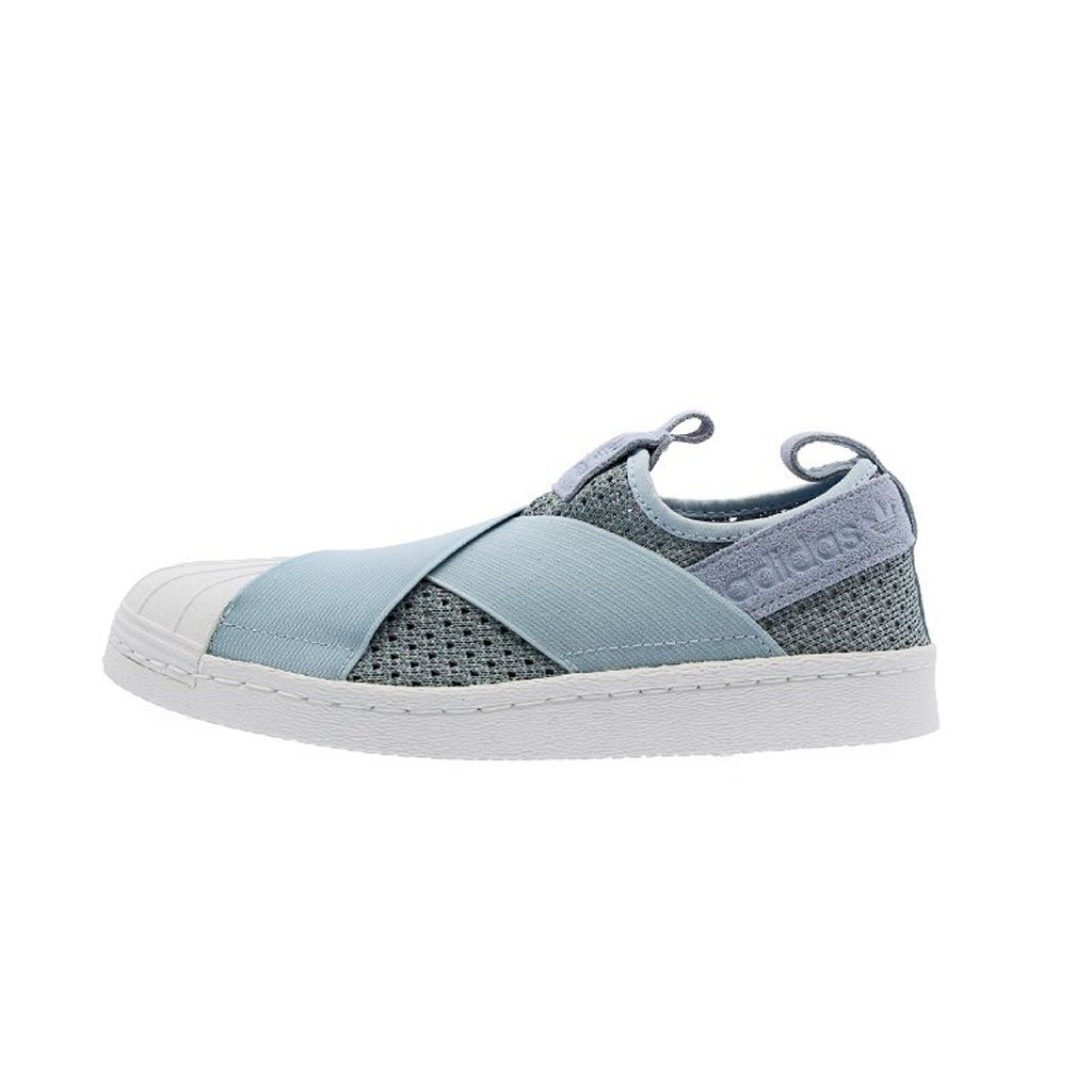 adidas superstar slip on Blue