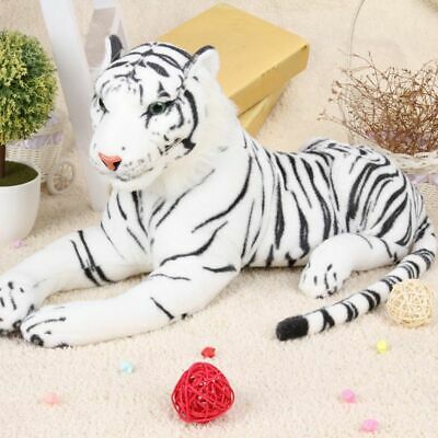 Tiger Soft Plush Siberian Bengal Wild Teddy Ornaments Stuffed Animal Doll Toy 