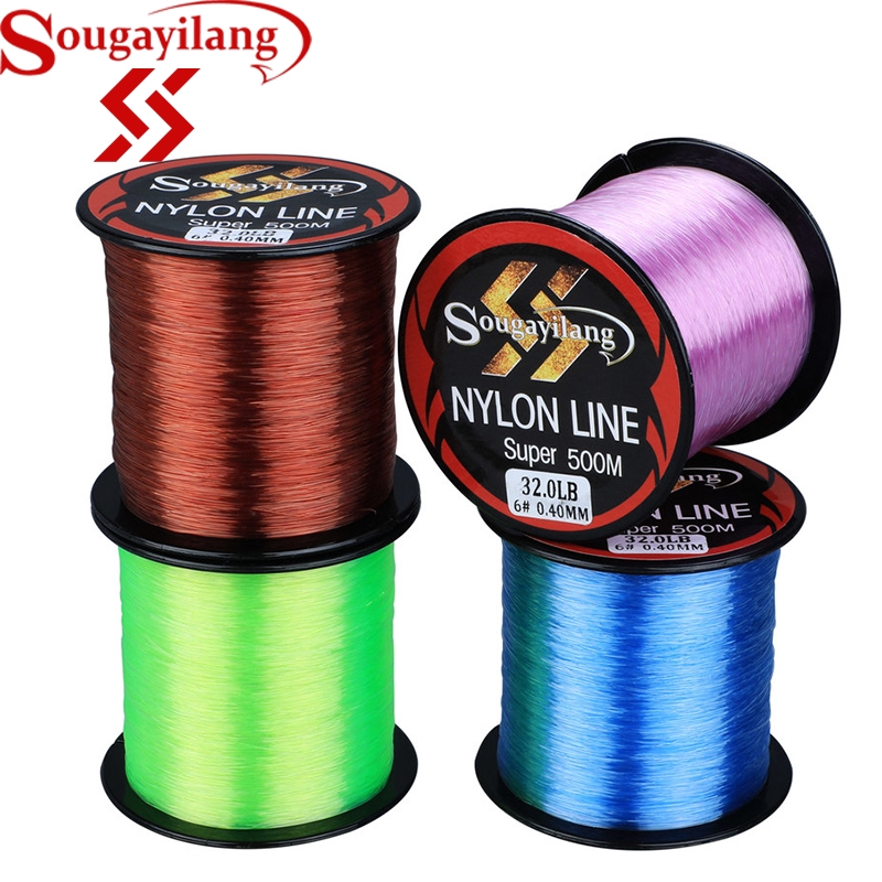 500M Nylon Fishing Line 11LB36.3LB Multifilament Smooth Fishing Line
