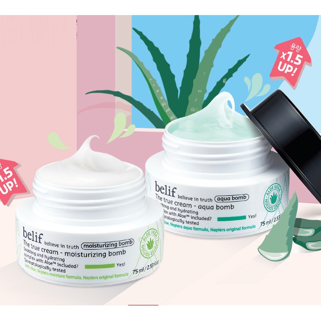 belif moisturizing bomb 75ml