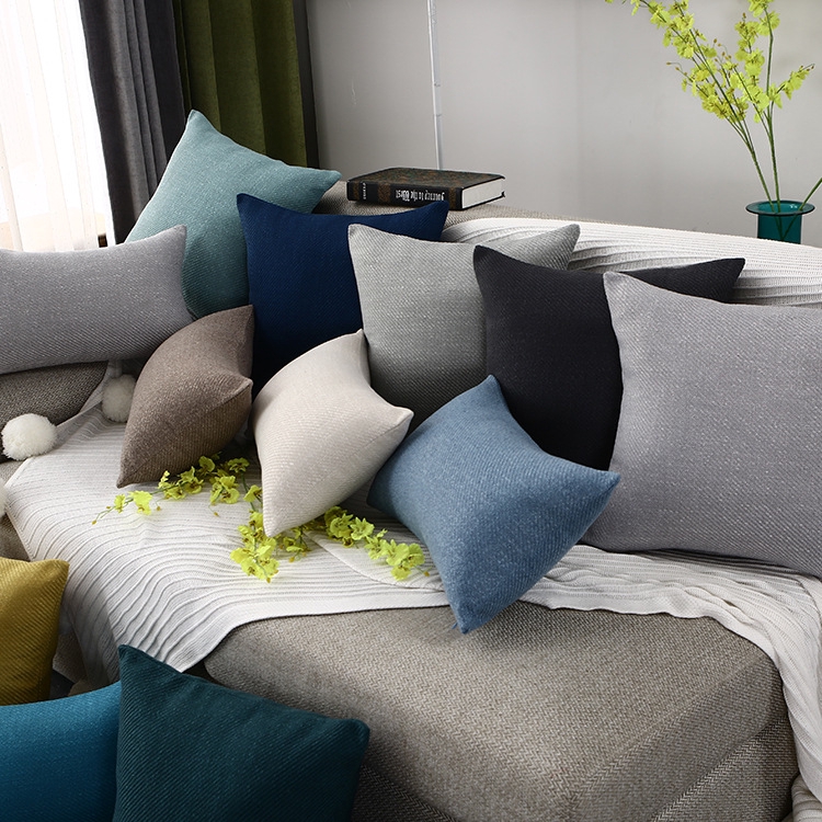 249 Style Cotton Linen Home Decor Pillow Case Sofa Waist Throw Cushion Cover 