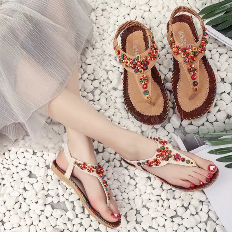 bohemian beach sandals