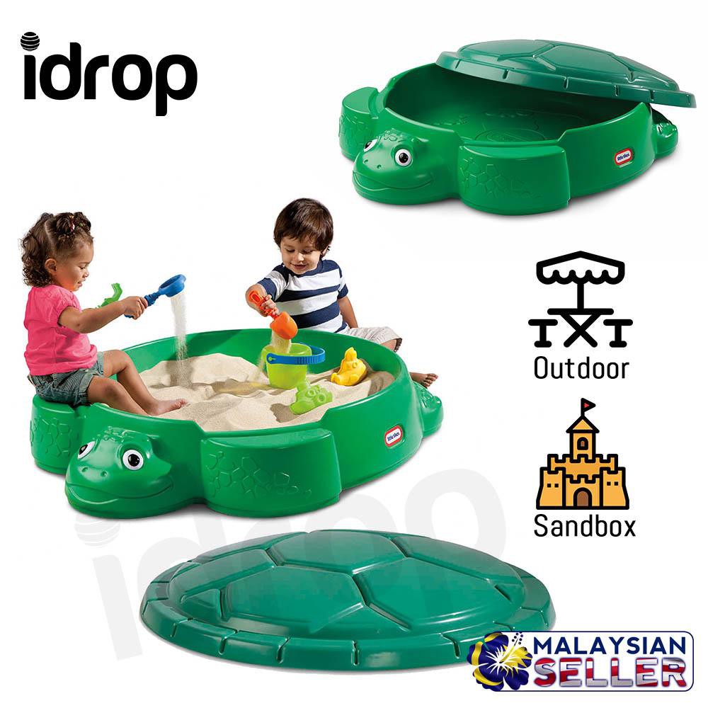 Classic Kids Round Turtle Sandbox for 