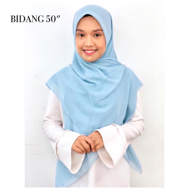 Hot Sale Tudung Bawal Cotton Bidang 50 Cotton Premium Shopee Singapore