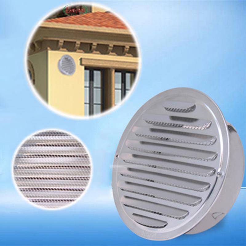 80mm/100mm/120mm/160mm Stainless Steel Louver Air Vent Outlet