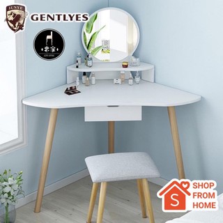 Dressing Table With Mirror Set Chair Nordic Simple Modern Dressing Table With Mirror Set Chair Bedroom Small Apartment Small Mini Dressing Table With Mirror Set Chair Economy Beecost