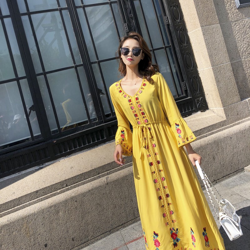 cotton midi summer dresses