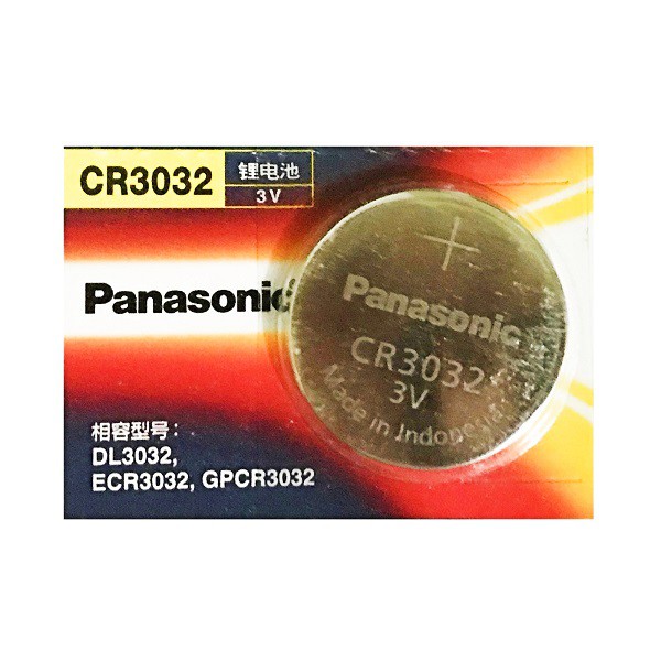 [SG] Panasonic CR3032 Lithium Cell Button Battery ED 052025 Shopee
