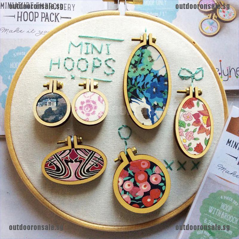Miniature Embroidery Hoop Pack SMALL CIRCLE Dandelyne