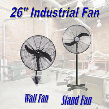 HEAVY DUTY 20" & 26" INDUSTRIAL STAND FAN/ INDUSTRIAL WALL MOUNT FAN/ INDUSTRIAL FAN