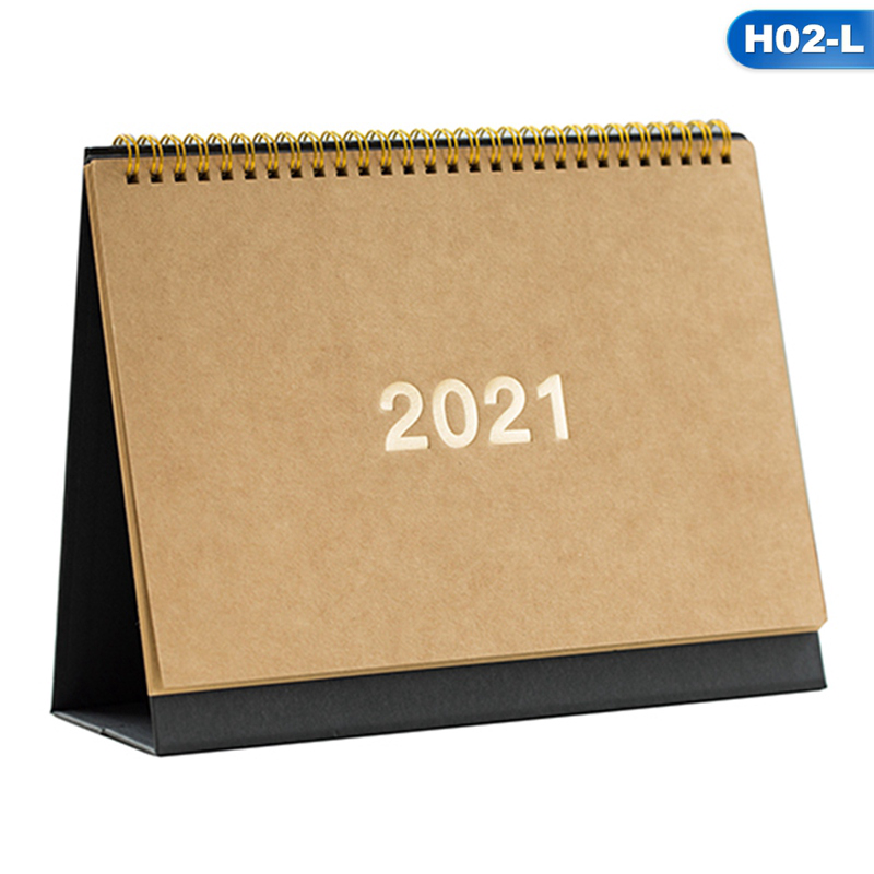 Lucyshiu 2021 Desktop Calendar Monthly Planner Daily Calendar Planner For Students Shopee Singapore