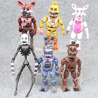 five nights at freddy's nightmare figures
