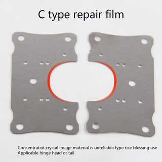 VA 4 Pcs Cabinet Hinge Repair Plate Kit for Protecting Wooden Kitchen Cabinet Door #4