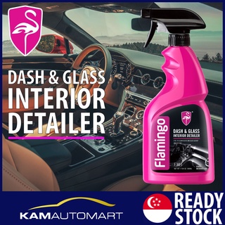 Flamingo Dash & Glass Interior Cleaner 500ml Car Care (KAM AUTO MART PTE LTD)
