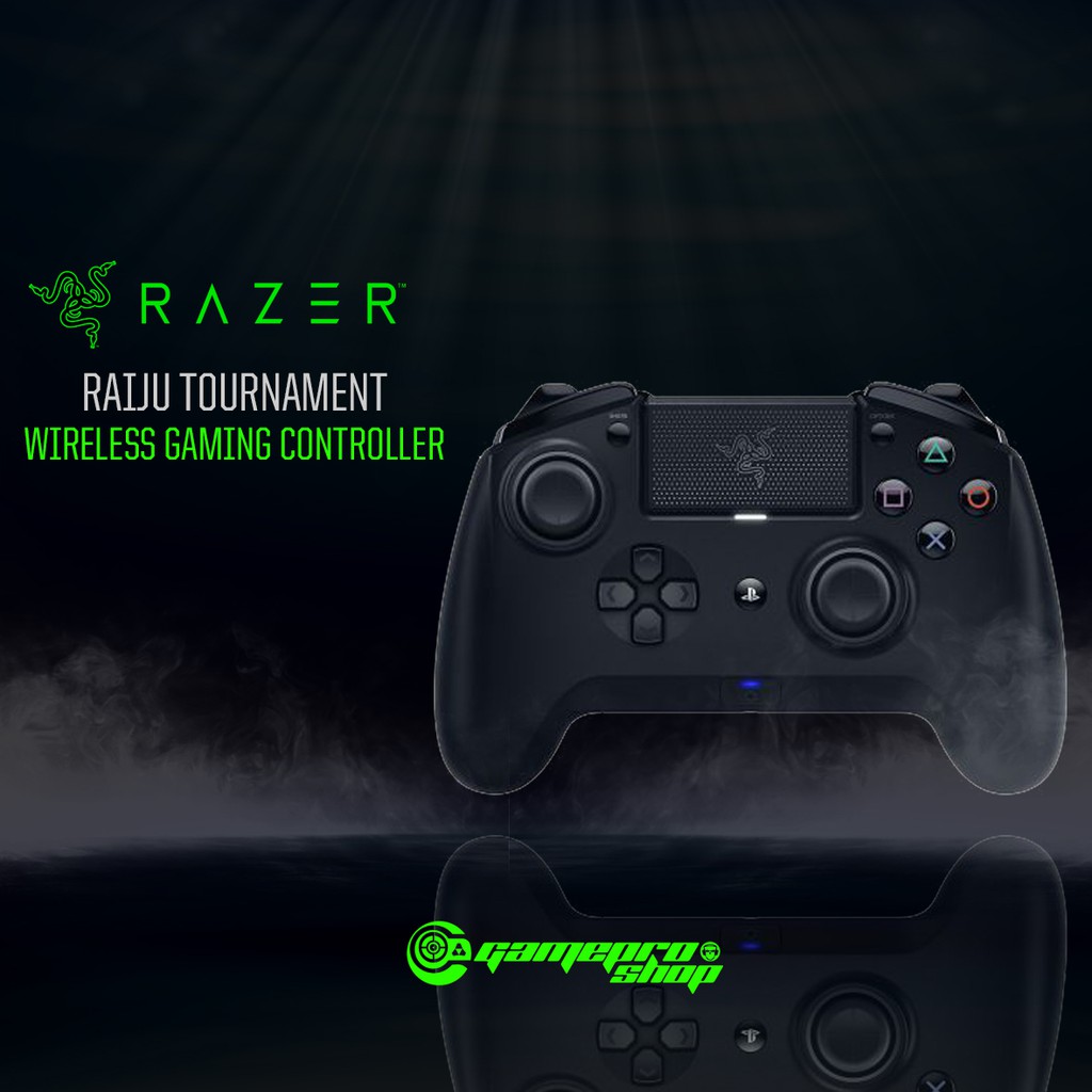 razer raiju tournament edition ps4 gaming controller bluetooth & wired