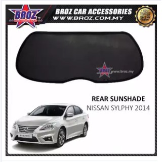Carfit Custom Fit OEM Rear Windscreen Car Sunshade -FOLDABLE (Good to Reduce Heat and Comfort) For NISSAN