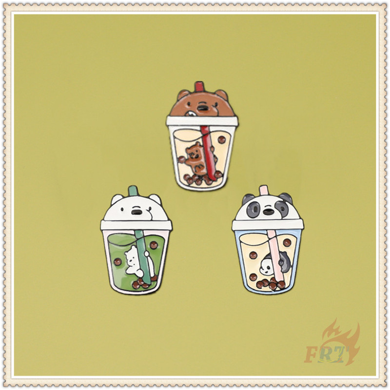 Bông tai hình Cute milk tea brooch đang chờ đón các bạn đấy! Không chỉ để trang trí cho bộ trang phục của mình mà kiểu dáng này còn mang lại cảm giác ngọt ngào như trà sữa vô cùng thú vị.