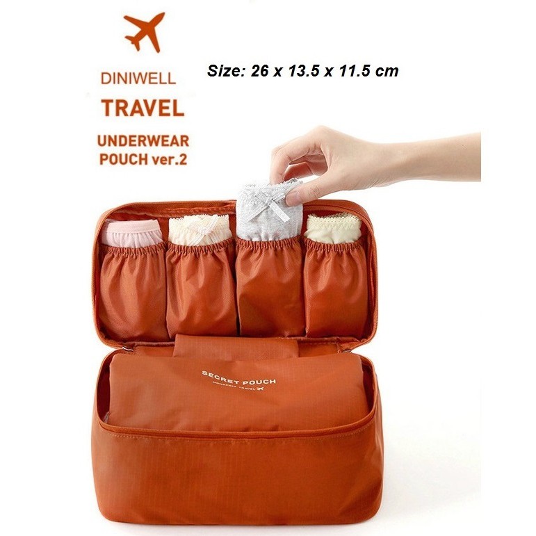 Travel Organizer for Undergarments (2nd Generation) Shopee Singapore