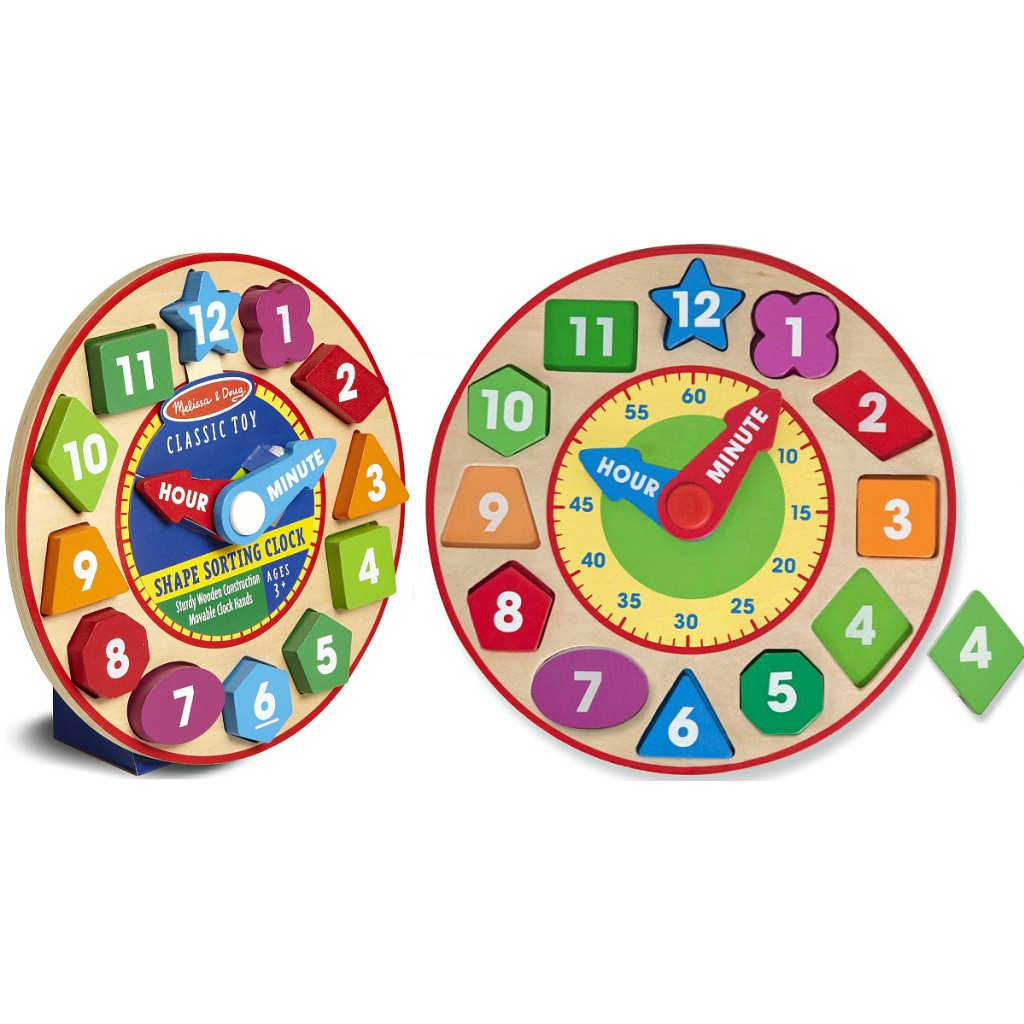 melissa and doug clock