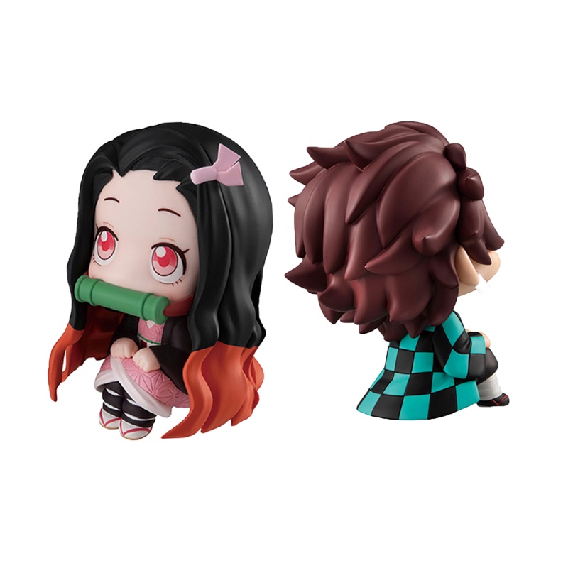 1Pcs Anime Demon Slayer Figure Kimetsu No Yaiba Figure Q Posket Kamado Tanjirou Kamado Nezuko Agatsuma Figure Toys
