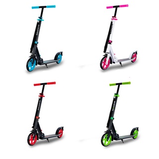 [SG Ready Stock]Kids Scooter Foot Kick Scooter Skate Skateboard 2 Wheels Three Height Adjustable