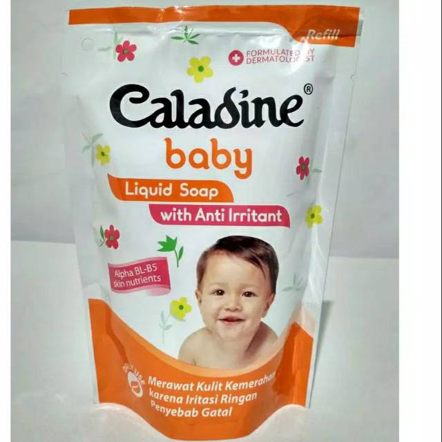 caladine baby liquid soap