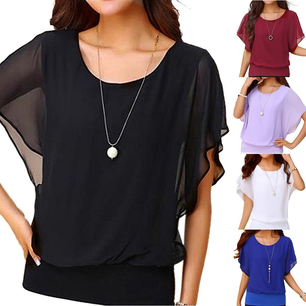 batwing short sleeve top