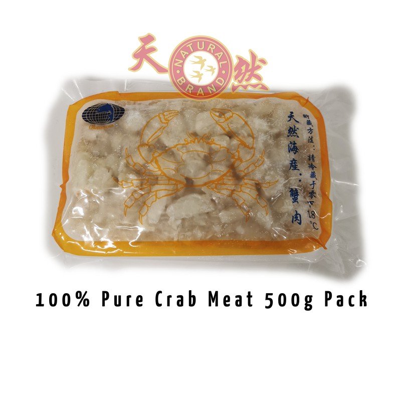 Frozen Crab Meat 500g Shopee Singapore