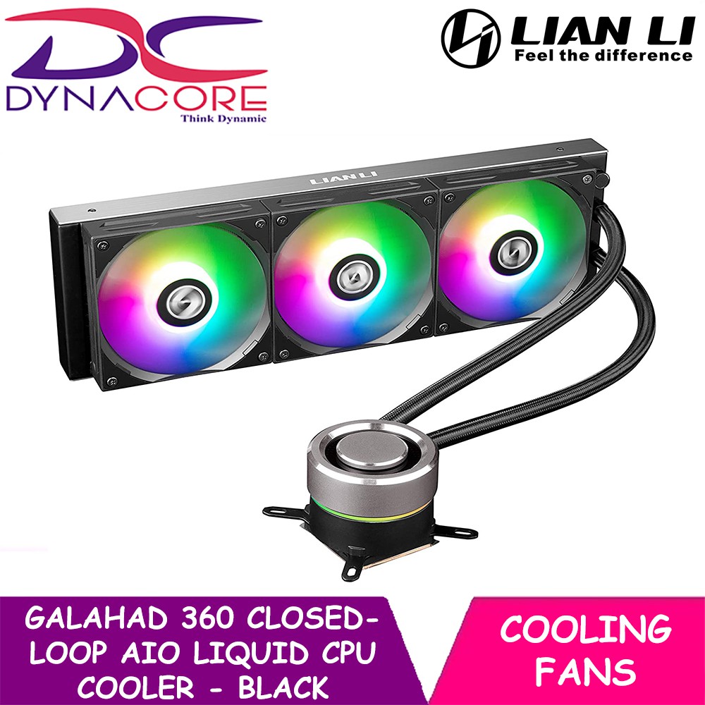 DYNACORE Lian Li Galahad 360 ClosedLoop AIO Liquid CPU Cooler Shopee Singapore