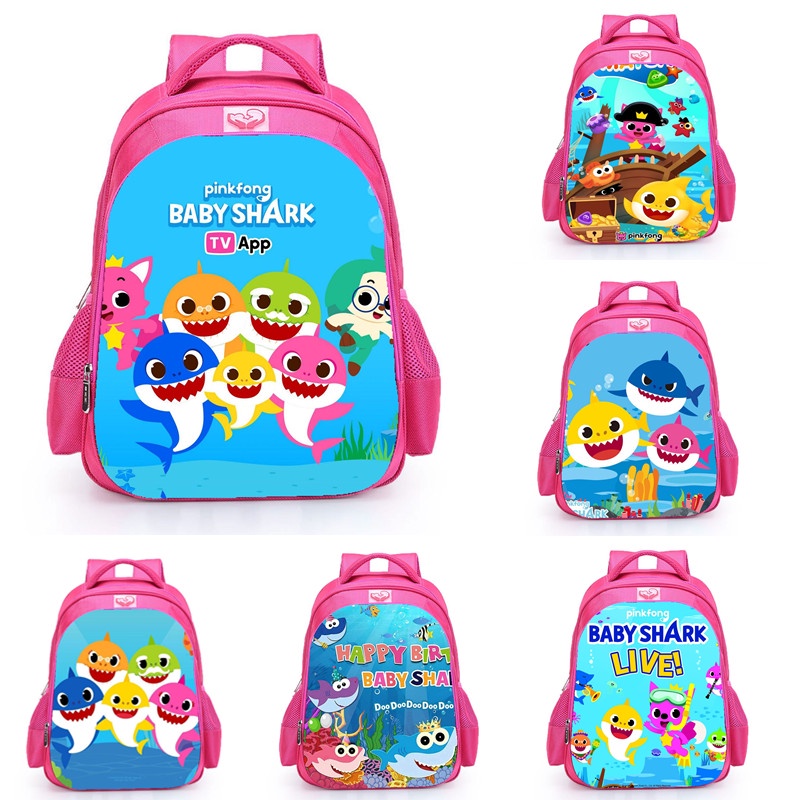 Baby Shark Bag Girl/boy Cute Kids Bag Pack Waterproof Kids Backpack