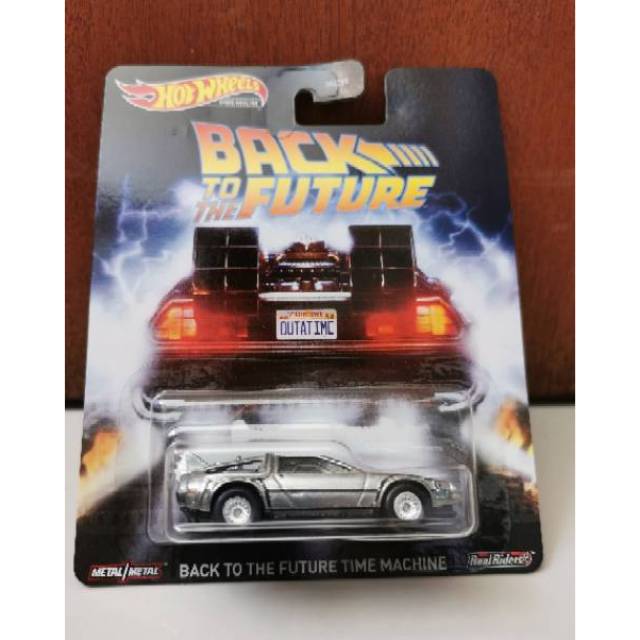 Diecast Hot Wheels BACK TO THE FUTURE TIME MACHINE CAR Movie HW BTTF ...