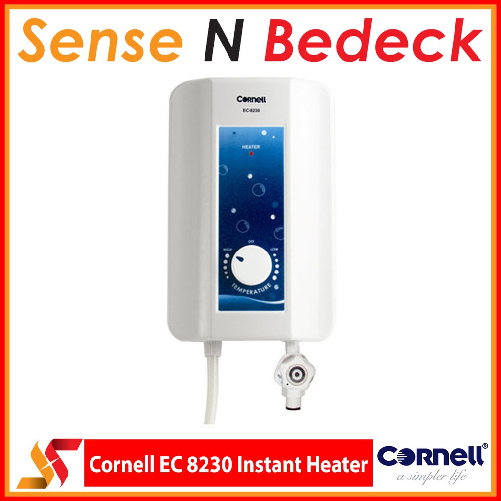 Cornell EC8230 Instant Water Heater Ready Stock Available Shopee