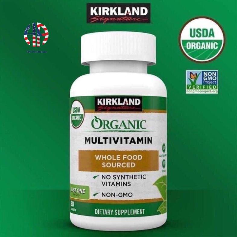 Kirkland Signature Organic Multivitamin Organic Multivitamin Shopee