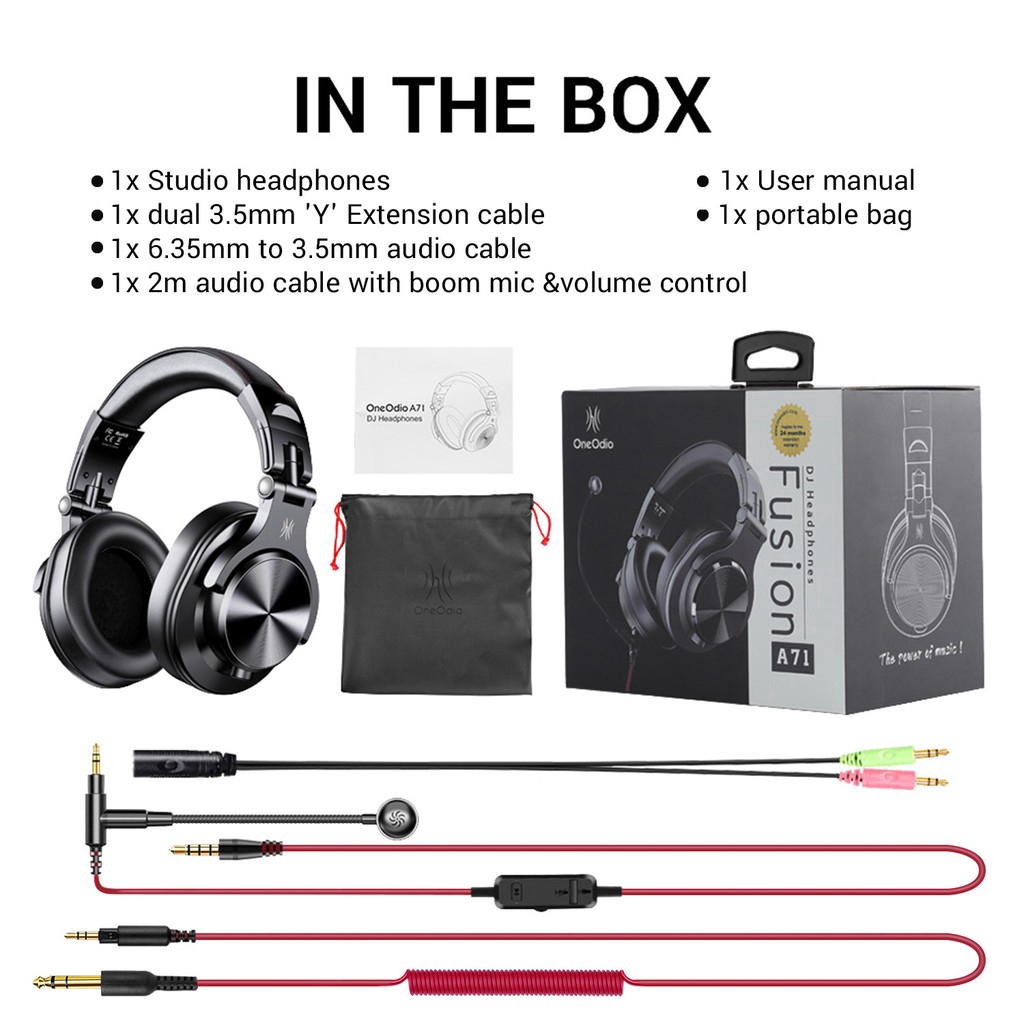 dj headphones with mic