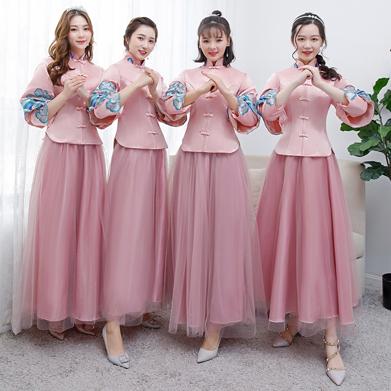 chinese bridesmaid dresses