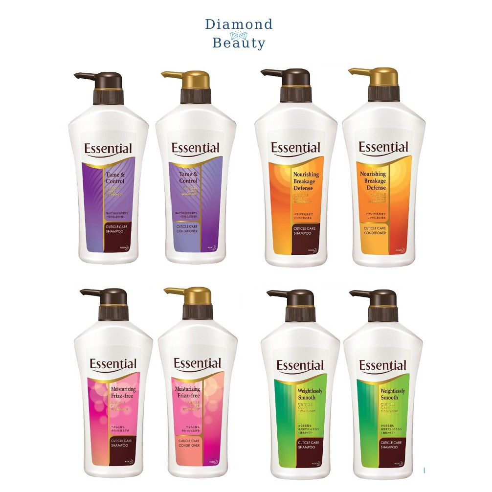 Essential Shampoo Conditioner 700ml Shopee Singapore