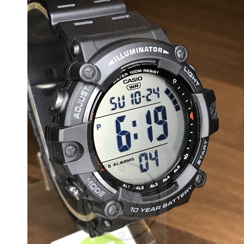 HOT SELLER ! Casio AE1500WH1A Extra Large Display Digital Watch 10 Years Battery Life Sports
