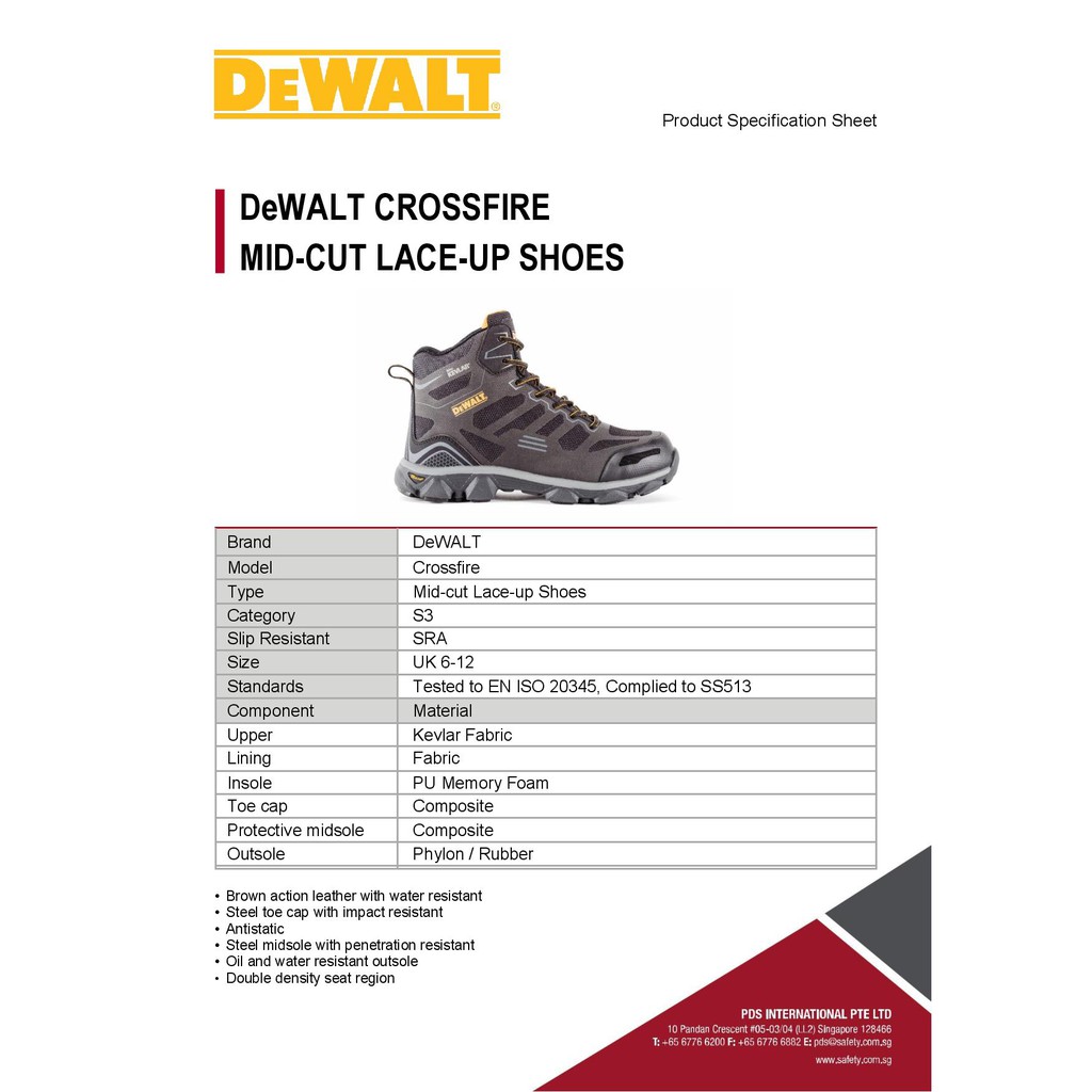 dewalt crossfire boots