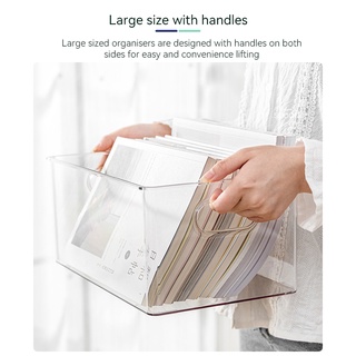 1.25 Home Organizer Toy Storage Clear Box Kitchen Drawer Food Container Fridge Home Use with Optional Lid #3