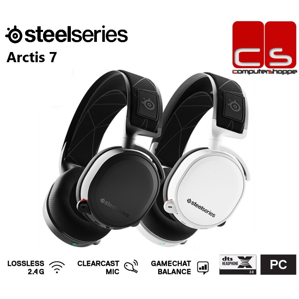 Steelseries Arctis 7 Surround Wireless Gaming Headset Shopee Singapore