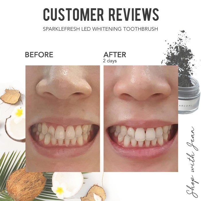 led whitening toothbrush