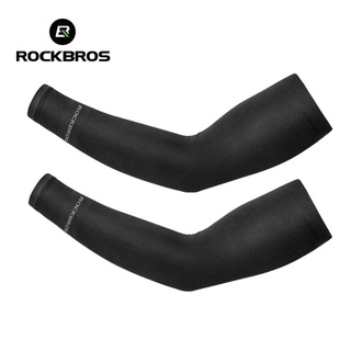 Rockbros 1 Pair Bicycle Arm Sleeves For Men And Women Outdoor UV Sun Protection Car Sport Cooling Arm Cover Cycling
