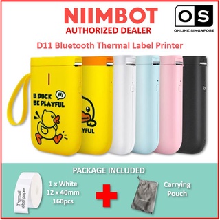 Niimbot D11 Bluetooth Thermal Label Printer