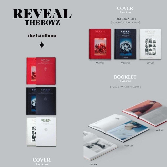 Ready The Boyz Reveal Original Kpop Album Shopee Singapore