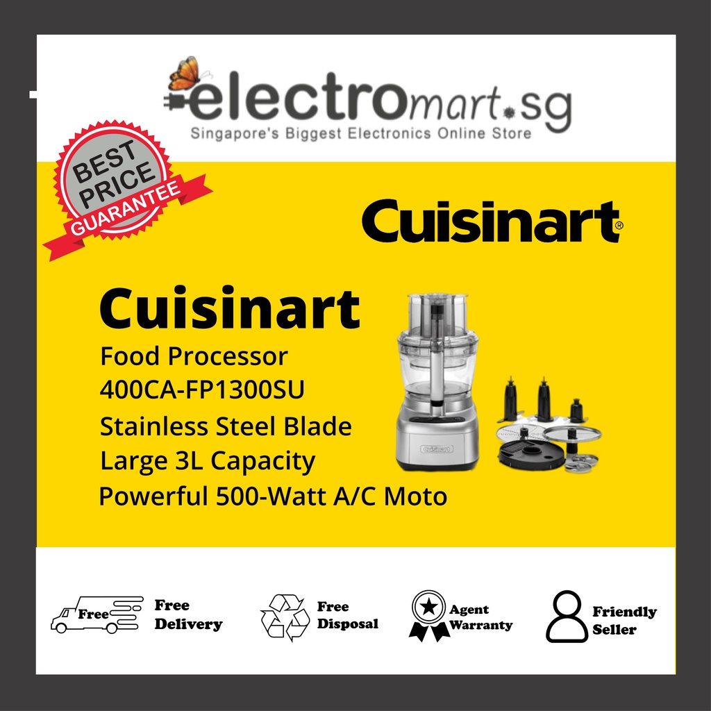 Cuisinart 400CAFP1300SU Expert Prep Pro Food Processor With 3L & 950ml Bowl Shopee Singapore