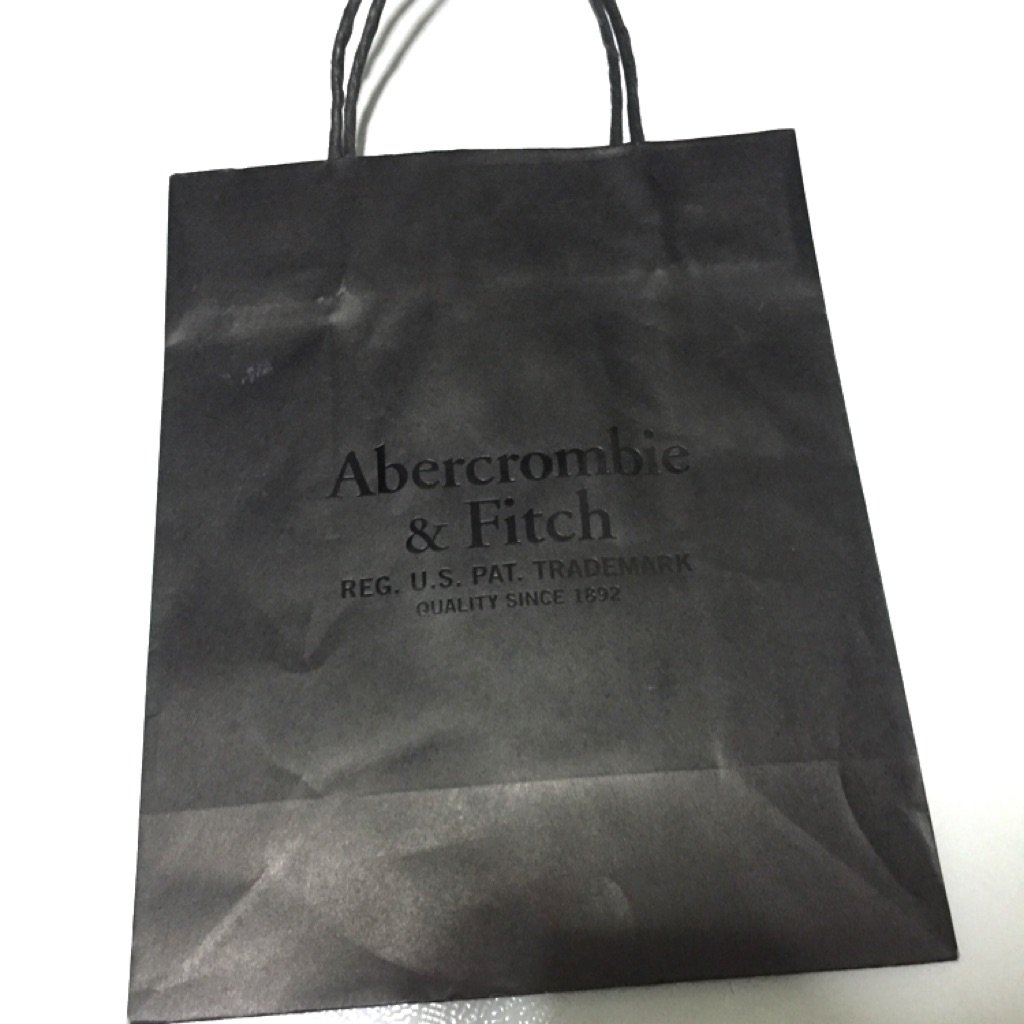 SMALL 🛍 Abercrombie \u0026 Fitch Carrier Bag 