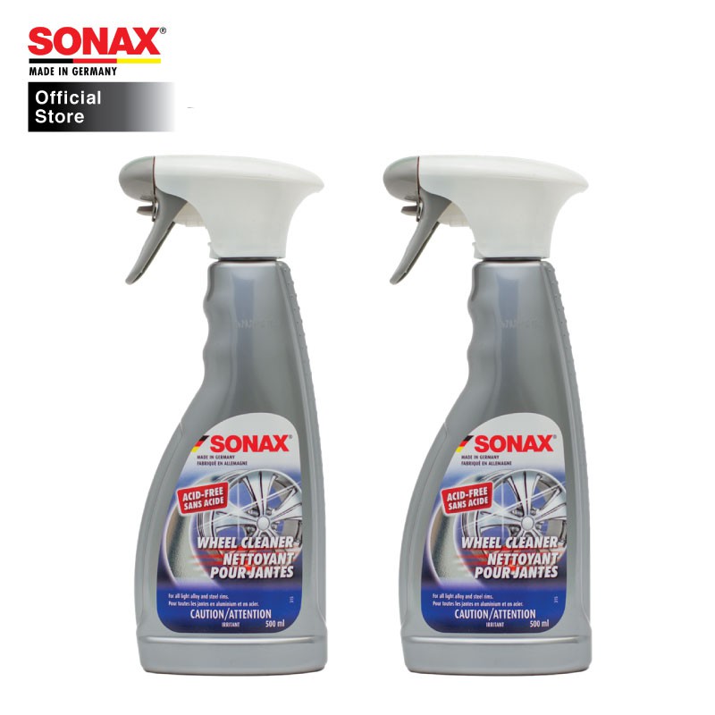 Bundle Sonax Car Care Package 8 Wheel Care Xtreme Wheel Rim Cleaner Acid Free 500ml X2 Bottles Shopee Singapore