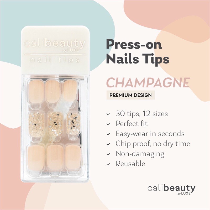 Cali Beauty Press On Nails Shopee Singapore