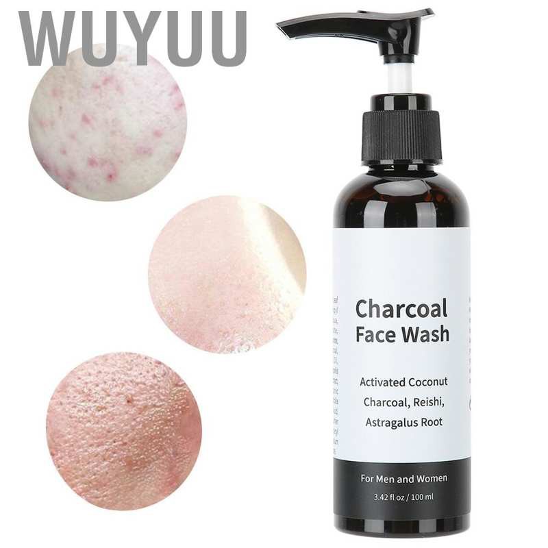charcoal deep cleansing face wash